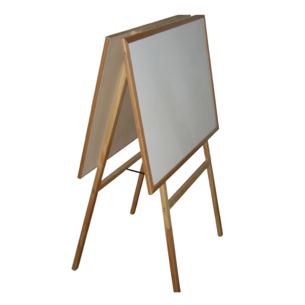 Pizarra Trípode de Madera